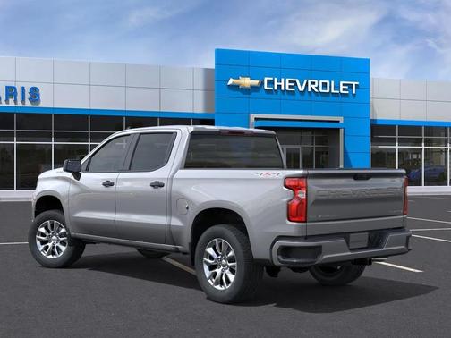 Sterling Gray Metallic 2026 Chevrolet Silverado 1500 Custom
