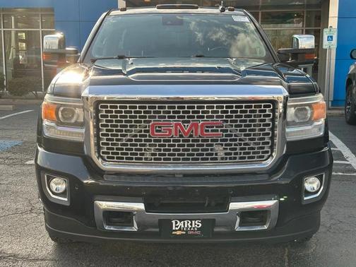 Onyx Black 2015 GMC Sierra 3500 Denali