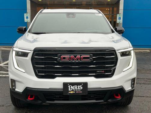 Summit White 2026 GMC Acadia AT4 AWD