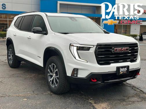 Summit White 2026 GMC Acadia AT4 AWD