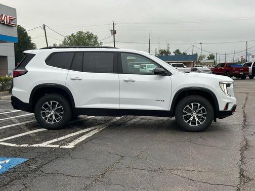 Summit White 2026 GMC Acadia AT4 AWD