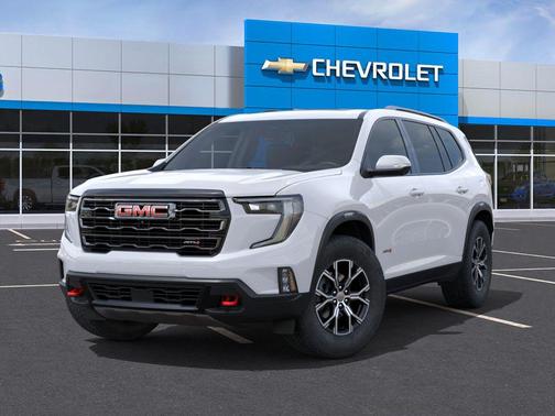 Summit White 2026 GMC Acadia AT4 AWD