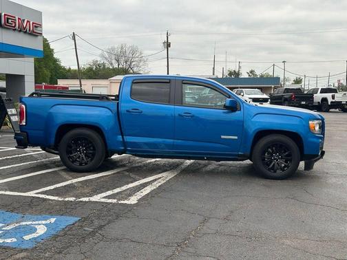 Dynamic Blue Metallic 2022 GMC Canyon Elevation