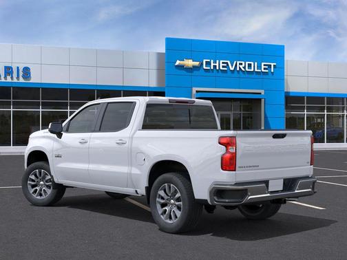 Summit White 2026 Chevrolet Silverado 1500 LT