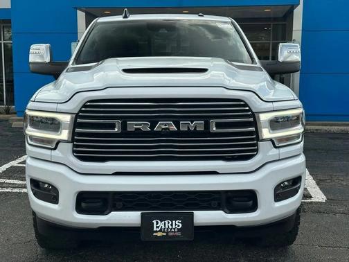 Bright White Clearcoat 2024 RAM 2500 Laramie Crew Cab 4x4 6'4' Box