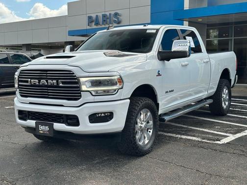 Bright White Clearcoat 2024 RAM 2500 Laramie Crew Cab 4x4 6'4' Box
