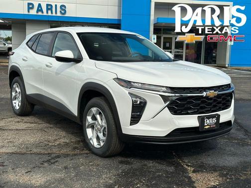 Summit White 2026 Chevrolet Trax LS