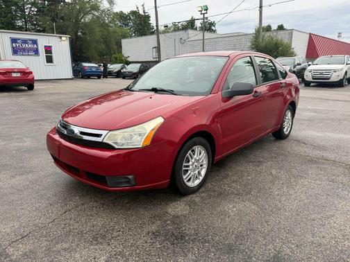 Sangria Red Clearcoat Metallic 2009 Ford Focus SE