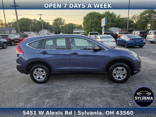 Blue 2013 Honda CR-V LX