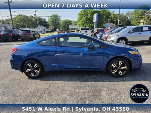 Dyno Blue Pearl 2015 Honda Civic EX