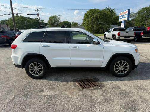 Bright White Clearcoat 2015 Jeep Grand Cherokee Limited