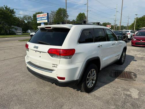 Bright White Clearcoat 2015 Jeep Grand Cherokee Limited