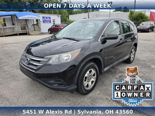 Crystal Black Pearl 2014 Honda CR-V LX