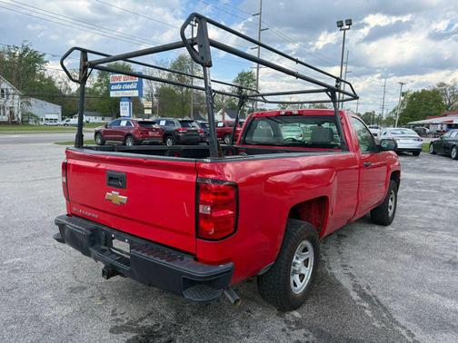 Red Hot 2017 Chevrolet Silverado 1500 WT