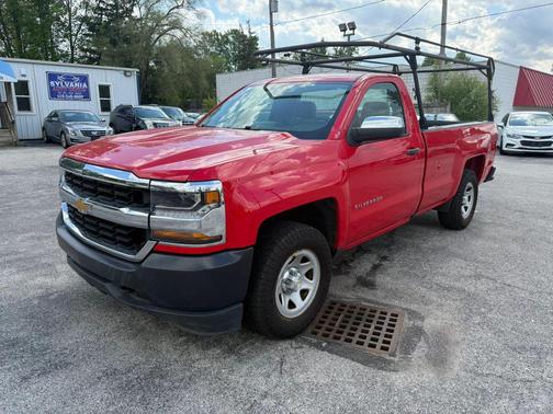 Red Hot 2017 Chevrolet Silverado 1500 WT