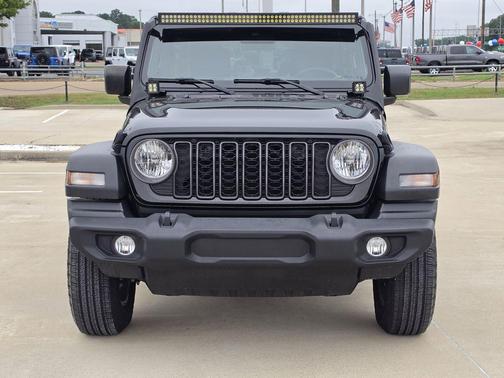 Black Clearcoat 2024 Jeep Wrangler Sport