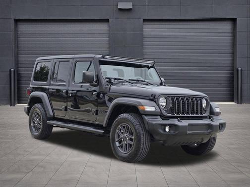 Black Clearcoat 2024 Jeep Wrangler Sport