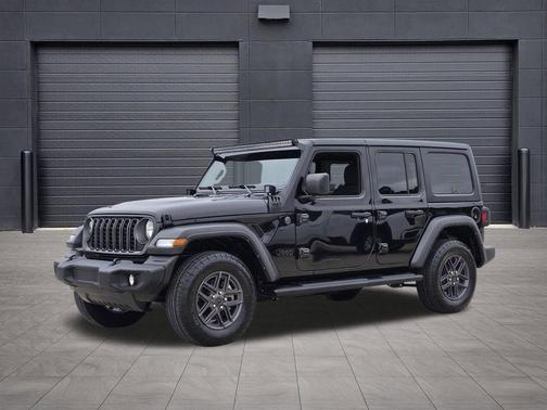 Black Clearcoat 2024 Jeep Wrangler Sport