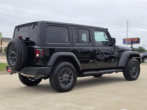 Black Clearcoat 2024 Jeep Wrangler Sport
