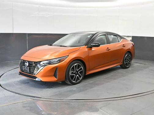 Orange 2024 Nissan Sentra SR