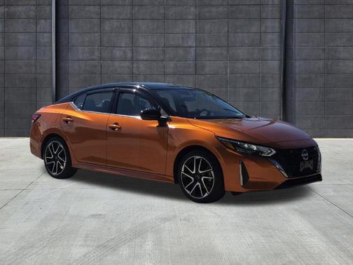 Orange 2024 Nissan Sentra SR