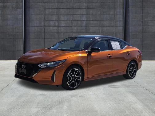 Orange 2024 Nissan Sentra SR