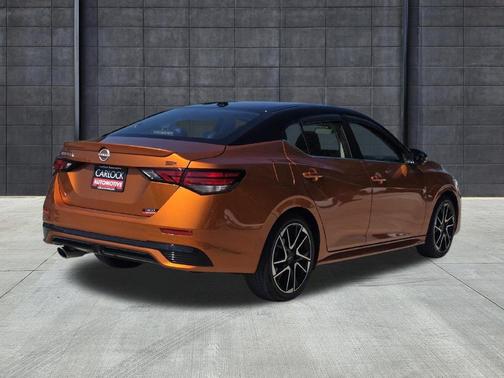 Orange 2024 Nissan Sentra SR