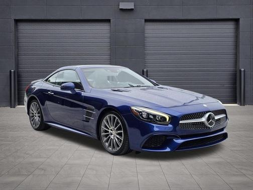 Brilliant Blue 2017 Mercedes-Benz SL 450 Base