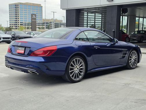 Brilliant Blue 2017 Mercedes-Benz SL 450 Base