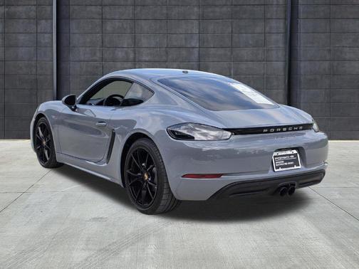 Arctic Grey 2024 Porsche 718 Cayman