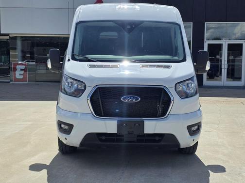 Oxford White 2024 Ford Transit-350 XLT