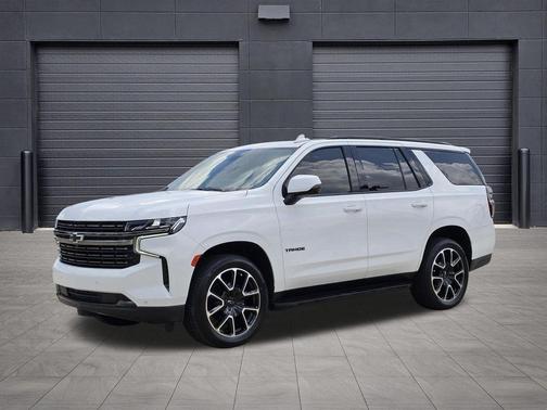 Summit White 2022 Chevrolet Tahoe RST
