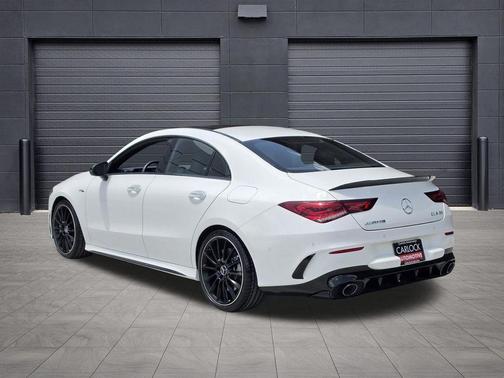 Polar White 2023 Mercedes-Benz AMG CLA 35 Base 4MATIC