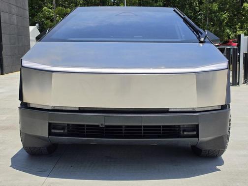 Silver 2024 Tesla Cybertruck CYBERBEAST