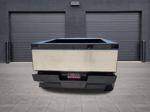 Silver 2024 Tesla Cybertruck CYBERBEAST