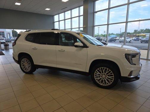Summit White 2025 GMC Acadia Denali