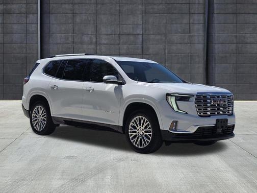 Summit White 2025 GMC Acadia Denali