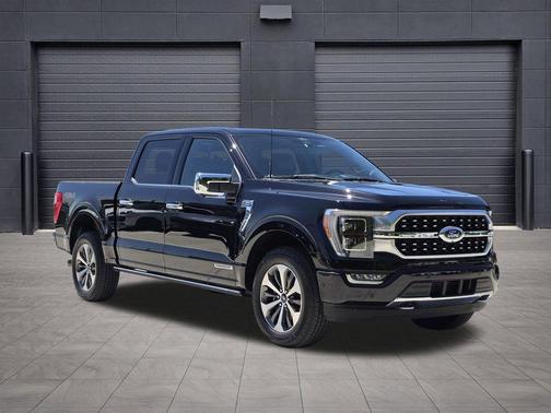 Black Metallic 2022 Ford F-150 Platinum