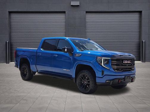 Dynamic Blue Metallic 2022 GMC Sierra 1500 AT4X