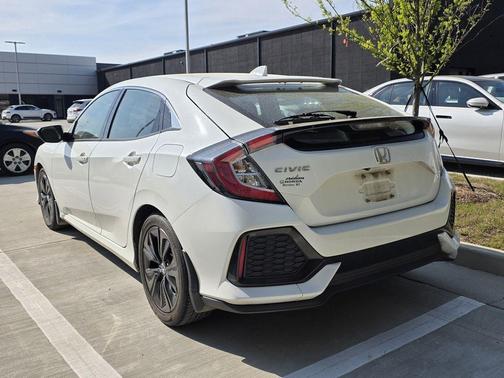 White 2019 Honda Civic EX