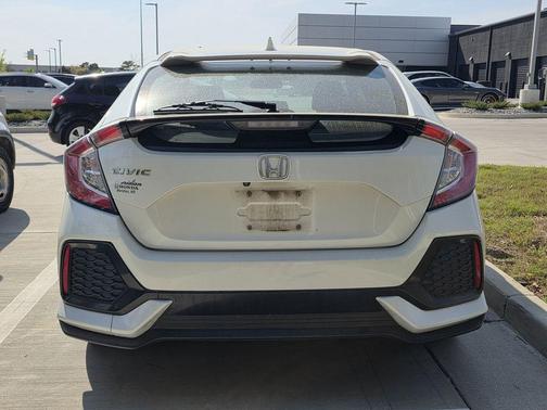 White 2019 Honda Civic EX