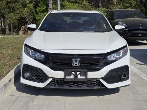 White 2019 Honda Civic EX