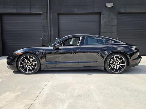 Black 2024 Porsche Taycan Base