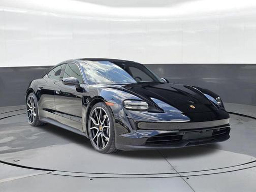 Black 2024 Porsche Taycan Base