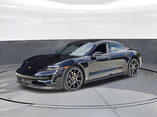Black 2024 Porsche Taycan Base