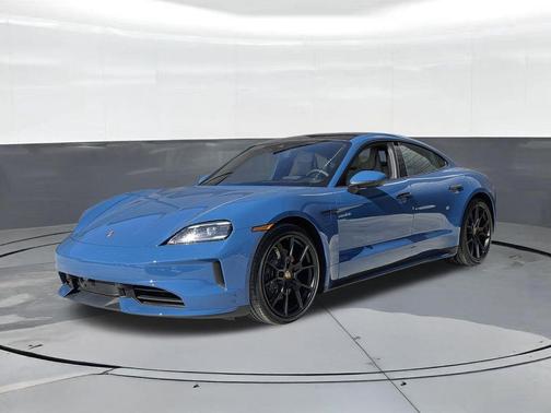 Neptune Blue 2026 Porsche Taycan 4