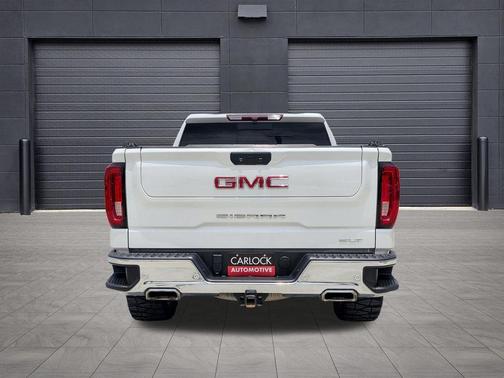 White Frost Tri-Coat 2020 GMC Sierra 1500 SLT