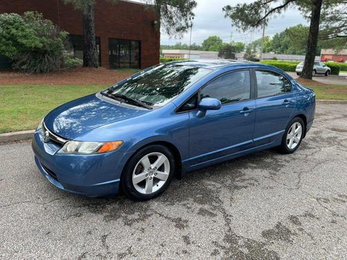Blue 2008 Honda Civic EX