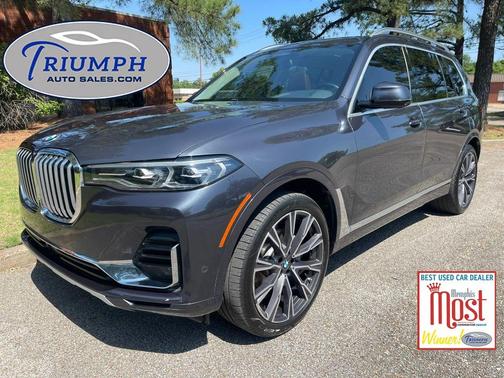Gray 2019 BMW X7 xDrive40i