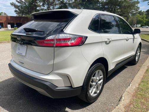 Star White Metallic Tri-Coat 2021 Ford Edge SEL